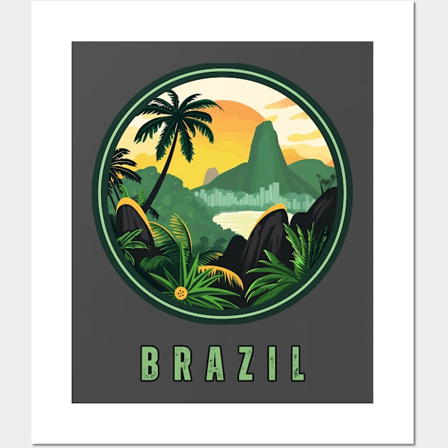 Brazil Wall Art by Mary_Momerwids